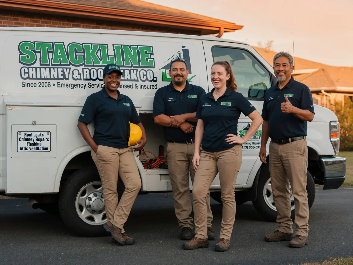 Chimney flashing repair company in Robinson, ND